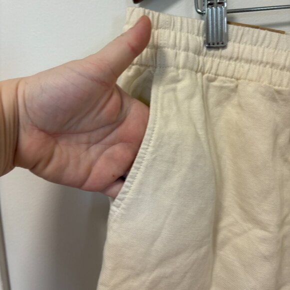 Panama Jack Men's Flat Front Linen Shorts in Cream Size XL NEW Bohemian Summer - Picture 3 of 11